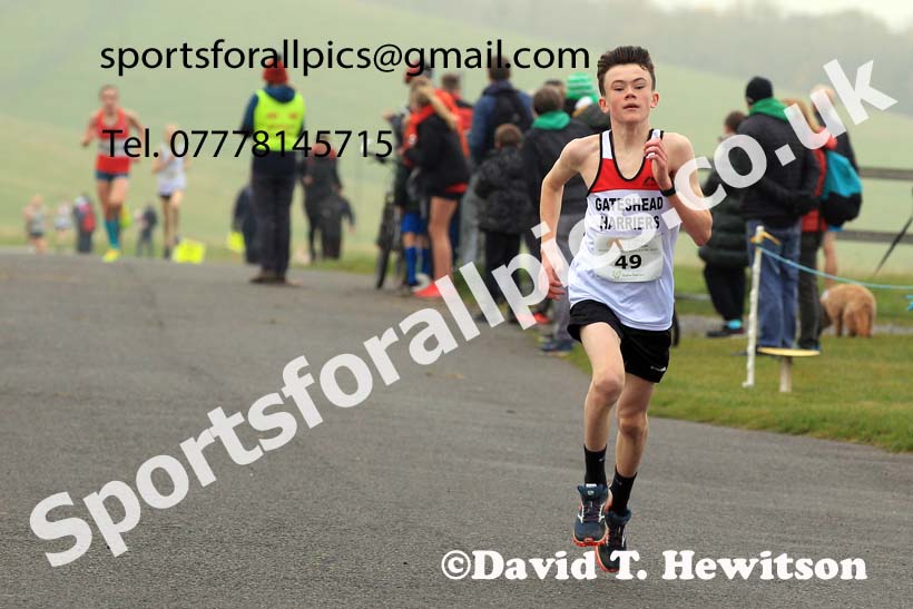 Boys and Girls Under-15s, 2022 Heaton Memorial 10k Road Race, Newcastle Town Moor.  Photo: David T. Hewitson/Sports for All Pics
